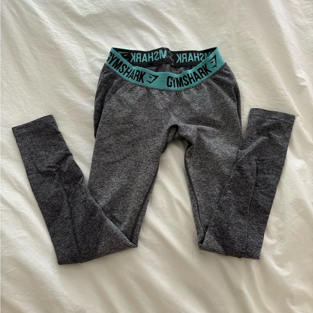 Gymshark leggings - grey, medium